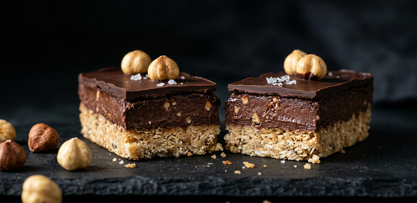 Hazelnut Chocolate Ganache Bar